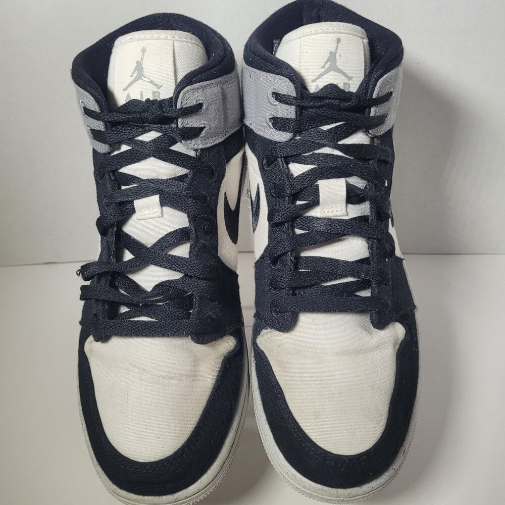 Nike Air Jordan One Mid Retro High Top Sneakers Classic Men's Size 9.5